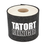 1 x RAW Customer Returns Set of 3 toilet paper banderole with funny sayings Toilet paper hider Funny toilet paper Cover toilet roll Felt cover dark grey  - RRP €9.98