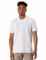 1 x RAW Customer Returns LAPASA 1 Men s Short Sleeve Polo Shirt 100 Cotton Pique M19 White M - RRP €20.52