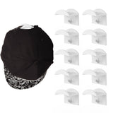 30 x Brand New Upgraded Hat Rack, Coat Rack, Self Adhesive Hat Hooks for Wall, Hat Hanger for Baseball Caps, Hat Holder, Wall Mounted, Coat Hooks, Caps for Closet Doors, Bedroom - RRP €378.0