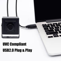 1 x RAW Customer Returns Svpro 8MP USB Camera Fisheye 180 Degree Ultra Wide Angle Webcam, High Resolution 3264x2448 USB Camera with Aluminum Housing for Industrial and PC Computer - RRP €72.6