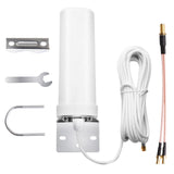 1 x RAW Customer Returns 4G LTE Antenna SMA Connector Outdoor SMA Antenna Omnidirectional Waterproof Compatible with 3G 4G Router Mobile Wireless Hotspot Router Signal Boost - RRP €36.86