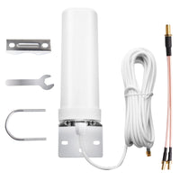 1 x RAW Customer Returns 4G LTE Antenna SMA Male Outdoor Antenna Omnidirectional SMA Antenna Compatible with 3G 4G Router Modem Waterproof for Router Mobile Hotspot Wireless Home Phone - RRP €32.12