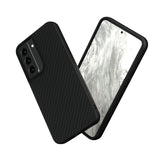 1 x RAW Customer Returns RhinoShield Case compatible with Samsung Galaxy S22 SolidSuit - Shock-absorbing slim protective case with premium finish - 3.5 meter drop protection - Carbon fiber texture - RRP €33.76