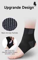 5 x Brand New Daily Ankle Brace.Adjustable Sports Ankle Support, Ultrathin Breathable.Elastic Compression Sprain Ankle Brace with Silicone Pads.Spring Summer Version L  - RRP €42.1