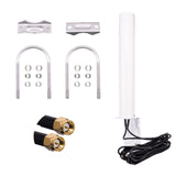 1 x RAW Customer Returns URCIANOW 4G Outdoor Antenna Omnidirectional SMA Connector Mimo Omnidirectional 698-2690 MHz 3G4G LTE Antenna SMA Compatible with Routers Home Phone Wireless Hotspot - RRP €98.2