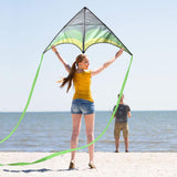 1 x RAW Customer Returns Mint s Colorful Life Delta Kite Flying Kite for Kids and Adults, Extremely Easy to Fly Kite with 2 Bands and 300 Feet Kite Line, Best Kite for Beginners - RRP €18.14