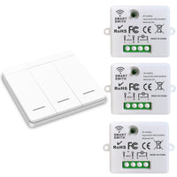 1 x RAW Customer Returns ThisRC wireless light switch, wireless transmitter safety switch and receiver controller 10A, easy installation for lamps up to 1500W - RRP €44.99