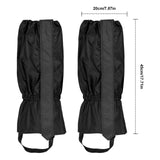 1 x RAW Customer Returns Gaiters Waterproof Hiking Hunting Bicycle Gaiters Men Women Adjustable Gaiters for Outdoor Pants for Hiking, Climbing, Trekking, Snow Hiking - RRP €9.99