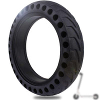 1 x RAW Customer Returns Monuary 2PCS E Scooter Tires 8 1 2 x2, 50 75-6.1 Solid Rubber Tires, Solid Rubber Tires 8.5 Inch for e Scooter Xiaomi Scooter 3 3 Lite Pro 2 M365 Cecotec and Allen 8.5 Inch Scooters - RRP €27.46