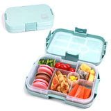 1 x RAW Customer Returns SGAONSN Lunch Box Bento Box, Leak-proof lunch box for children and adults, Bento boxes with 3 compartments and cutlery, food container BPA-free, microwave and dishwasher safe - RRP €8.7