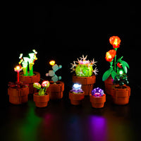 1 x RAW Customer Returns Led Light Set for Lego 10329 Icons Mini Plants Not Lego , Decoration Lighting Set for Lego Tiny Plants 10329 Creative Toys - RRP €34.98