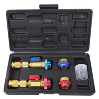 1 x RAW Customer Returns TOTMOX AC R134A R1234YF Valve Core Tool, Copper Aluminum Alloy High Pressure Repair Tool, Valve Core Quick Remover Installation Kit for AC - RRP €32.4