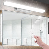 1 x RAW Customer Returns Infankey LED mirror light, 40CM dimmable bathroom light with remote control, 15W 1200LM 3000-6000K 220V, bathroom lamp waterproof IP44, mirror light bathroom for bathroom and wall lighting - RRP €34.26