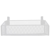 1 x RAW Customer Returns Zerodeko Bedside Table Hanging Basket Nightstand Shelf For Bed And Bunk Bed Hospital Bed Dormitory Storage Basket Hanging Organizer For Bedside Table Phone Book Drinks Tissue White - RRP €25.79