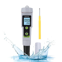 1 x RAW Customer Returns Salinity Meter Tester, Digital Salinity Tester for Salt Water Digital PH Meter Water Tester With Backlight Pen Salinity Tester Salt Water Tester for Drinking Water Aquarium Spas - RRP €26.4