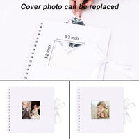 1 x RAW Customer Returns Vienrose Album Photo Album Diy Spiral Scrapbooking Album 40 Pages Black Scrapbook Wedding Gifts Valentino Anniversary Birthday - RRP €11.99