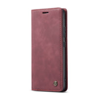 1 x Brand New JMstore Case Compatible with Xiaomi Mi 12T 12T Pro, Leather Case Book Cover Wallet Flip Case Leather Case with Magnetic Red  - RRP €20.4