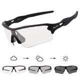 1 x RAW Customer Returns BangLong Cycling Glasses Photochromic Sunglasses Men Women UV400 Protection Sports Glasses for Fast Cycling Running Baseball MTB Outdoor Sports Bicycle - RRP €27.99