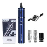 1 x RAW Customer Returns VAPTIO Cosmo A2 Kit Vape Pen 2000 mAh 25 W Electronic Cigarette with 2.0 ml Top Fill Tank, 2 pieces C5 0.7 ohm C6 1.0 ohm Mesh Coil, No E Liquid No Nicotine blue  - RRP €22.8