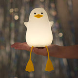 2 x RAW Customer Returns YuanDian Cute Duck Night Light, Cute Night Light for Kids, Touch Control, Portable and Rechargeable, Dimmable, for Kids Bedroom, Gifts for Women, Teens, Girls, Babies Silicone - RRP €41.11