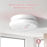 1 x RAW Customer Returns Putogesafe smoke detector, fire alarm with 10 years lifespan, smoke alarm fire detector with replaceable 1-year battery, photoelectric smoke detector, 10 pieces, 206C - RRP €77.14