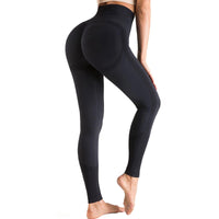 1 x RAW Customer Returns OUDOTA Women s Sports Leggings Slim Fit High Waist Long with Tummy Control Sports Opaque Yoga Pants Fitness Pants Running Pants Tights for Running, Cycling, Fitness With Fragrance S Black - RRP €28.21