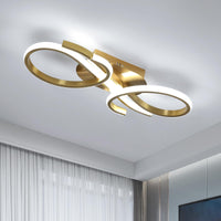 1 x RAW Customer Returns LED Ceiling Light, 36W 4000LM Modern Creative Minimalist Ceiling Lamp, 6500K White Light Acrylic LED Ceiling Lighting for Living Room Bedroom Hallway Kitchen Balcony Corridor, 42 16cm - RRP €43.98