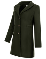 1 x RAW Customer Returns Zarlena women s coat classic female trench coat 3 buttons Made in Italy M Posy Green - RRP €30.16