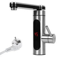 1 x RAW Customer Returns Electric faucet for quick water heating, kyaoayo electric faucet with instantaneous water heater 230V electric heating faucet LCD temperature display, for kitchen, bathroom - RRP €60.4