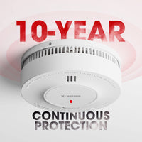 1 x RAW Customer Returns X-Sense networked smoke detector with 10-year battery, fire alarm with mute function, complies with EN 14604 standard, SD19-W, set of 12 - RRP €229.99