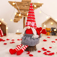 1 x Brand New Amosfun 2 Pieces Valentine s Day Plush GNOME Ornament GNOME Doll Decor Plush Gnomes Dwarf Ornaments GNOME Adornment for Valentine s Day - RRP €19.2