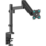 1 x RAW Customer Returns ONKRON PC monitor mount vertical for 13-34 inch screen up to 8 kg, monitor desk mount VESA 75x75 100x100 - screen mount 1 monitor swivel arm tiltable rotatable black G70-B - RRP €58.01