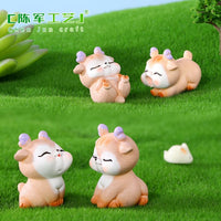 2 x Brand New Babioms Fawn Figures Set, 8pcs Fawn Figures Decoration Cake Topper Cartoon Anime Statue Model Ornaments Cake Decoration for Children Birthday Decoration - RRP €38.4