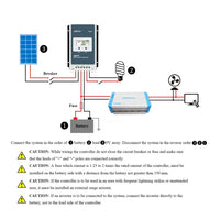 1 x RAW Customer Returns EPEVER MPPT Solar Charger Tracer AN Series 10A 20A 30A 40A with 12V 24V DC Automatic Identification System Voltage 30A MT50  - RRP €151.98