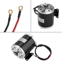 1 x RAW Customer Returns Permanent Magnet DC Motors, 500W DC 24V Reversible Electric Gear Motor High Speed Low Noise with Bracket for DIY Generator Electric Scooter E Bike Gokart - RRP €91.39