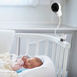 1 x RAW Customer Returns HOLACA baby monitor with camera holder for eufy Security SpaceView baby monitor with 5 inch LCD display, Spaceview Pro and Spaceview S baby monitor, clip crib holder - RRP €21.17