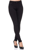 1 x RAW Customer Returns Elara Women s Stretch Trousers Skinny Fit Jegging Chunkyrayan H01 Black 42 XL  - RRP €24.35