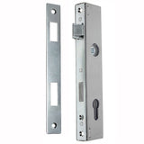 1 x RAW Customer Returns Mortise lock, tubular frame lock, door lock 90 20, left right lock case. - RRP €20.06