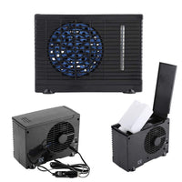 1 x RAW Customer Returns Mini air cooler for car, air conditioning unit for 12 V car cigarette lighter, portable car air conditioning cooler, mobile air conditioning unit, ventilation fan, for camping, trucks, motorhomes - RRP €57.99