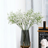 5 x Brand New Gohytal Gypsophila Artificial Flowers, 8 Pieces Gypsophila Plants Gypsophila Flowers Artificial Gypsophila White for Wedding Bridal Bouquets Home Crafts and Decoration - RRP €102.0