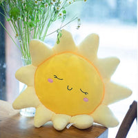 1 x RAW Customer Returns Flower Floor Pillow Sun Shape Cute Seat Cushion Chair Cushion Oversized Throw Pillow Cute Sun Cushion Plush Toy for Home Decor Kids Women Gifts 58cm - RRP €19.04