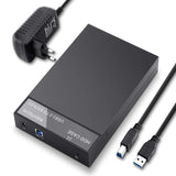 1 x RAW Customer Returns RSHTECH USB 3.0 SATA Hard Drive Enclosure for 3.5 2.5 SSD HDD External HDD Enclosure Hard Drive Case with USB 3.0 Cable Supports up to 6 Gbps 16TB Drives with 12V 2A Power Supply, RSH-319 - RRP €25.99