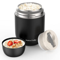 1 x RAW Customer Returns ValueTalks thermal container for food thermos food container stainless steel food container food vessel lunch box thermo mug for food baby food soup - RRP €21.5