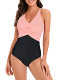 1 x RAW Customer Returns Century Star Swimsuit Women Tummy Control Swimsuit Women Plus Size Swimsuit with Underwire Swimsuits for Women Tummy Control Swimsuit Women Sport Pink-Black 40-42 - RRP €35.28