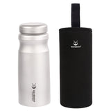 1 x RAW Customer Returns SILVERANT Ultralight Titanium Water Bottle, 700 ml - RRP €64.52