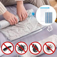 1 x Brand New Vacuum Storage Suitcase,Vacuum Compression Bags,4pcs Vacuum Travel Bag,Vacuum Travel Bag,Hand Rolled Vacuum Bag,Vacuum Bags for Clothes,Vacuum Travel Storage Bags,40 x 60 CM - RRP €7.04