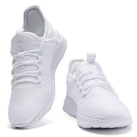 1 x RAW Customer Returns AZSDXS Women s Shoes Sneakers Running Gymnastics Comfortable Sneakers Running Shoes Volleyball Padel Work Walking Gym Sports Tennis Shoes, White 39 - RRP €58.8