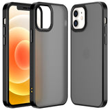 42 x Brand New YNMEacc Case for iPhone 12 12 Pro 6.1 inch, iPhone 12 Pro Case Translucent Matte PC with Soft Edges, iPhone 12 Cell Phone Case Military Anti-Scratch All-Round Protection Protective Case - Black - RRP €907.2