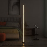 1 x RAW Customer Returns Lumtang LED floor lamp dimmable RGBICWW LED strip music microphone mode, use with Bluetooth app for living room, bedroom and more  - RRP €40.33