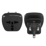 1 x Brand New Tutoy 2pcs Travel Plug Adapter Type H Ground Travel Plug Adapter For Israel Palestine - RRP €10.66